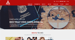 Desktop Screenshot of dichthuatdongda.com